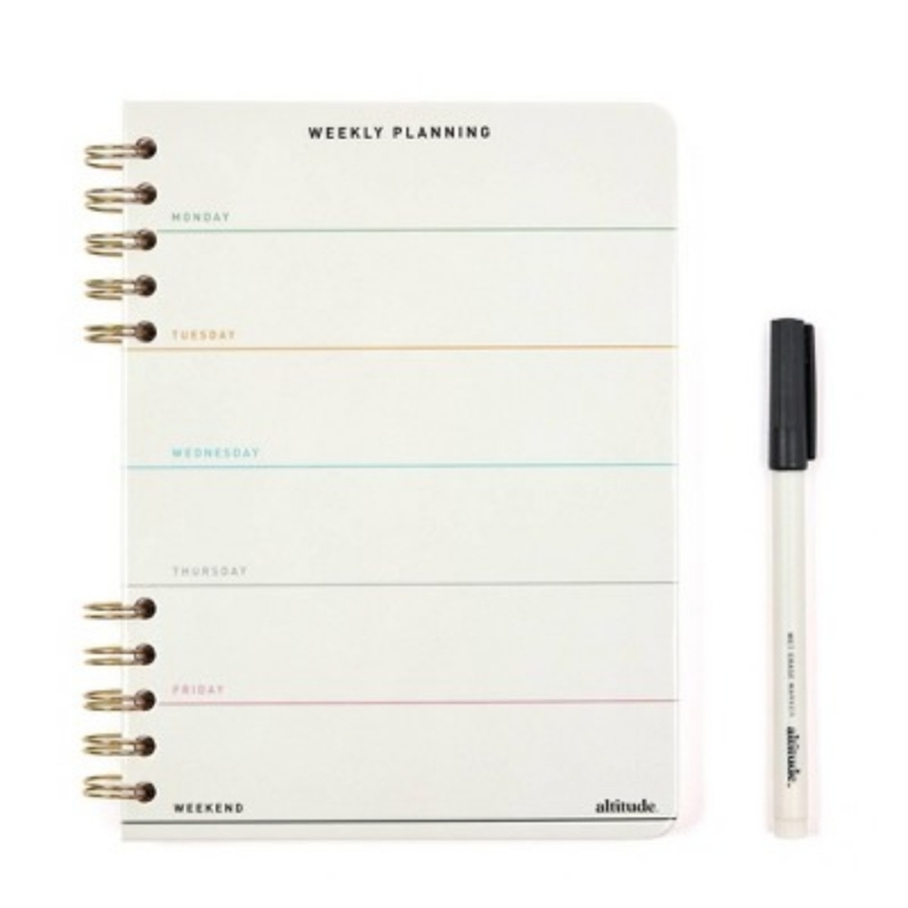 Wet & Dry Erasable Cover Ruled Journal 6" x 8"‎ 160 pages NEW